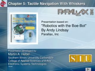 Chapter 5: Tactile Navigation With Whiskers