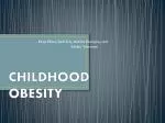 CHILDHOOD OBESITY - slide 1