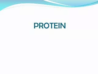 protein