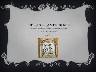 The King James Bible