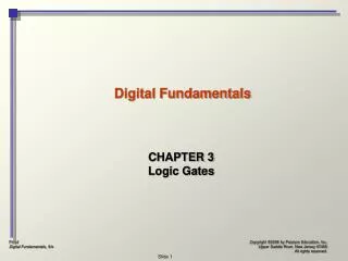 Digital Fundamentals
