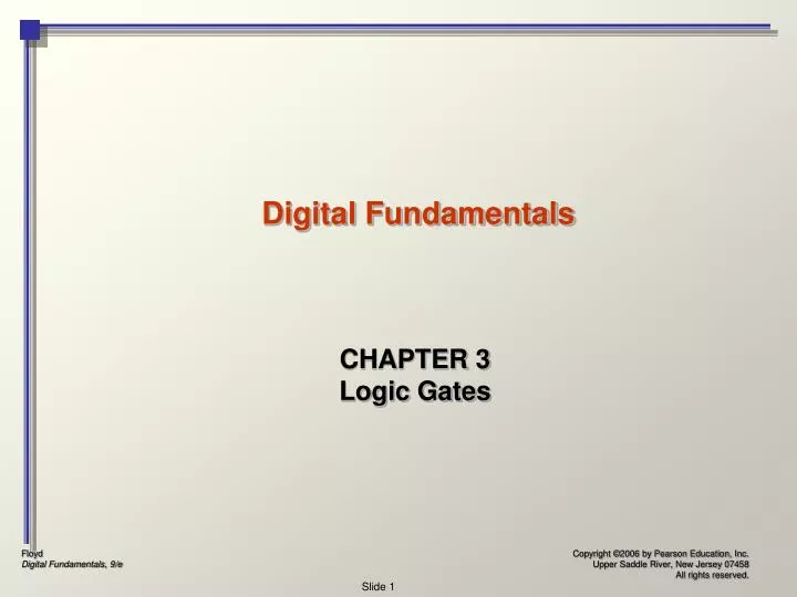 digital fundamentals