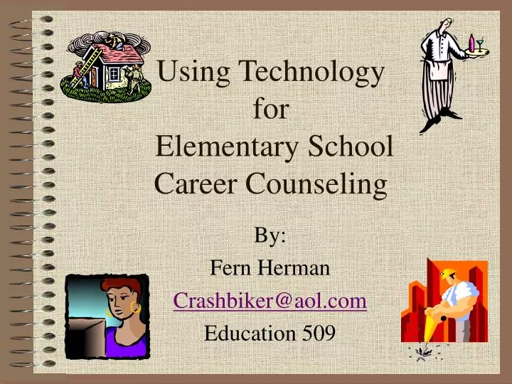 using technology for elementary school career counseling
