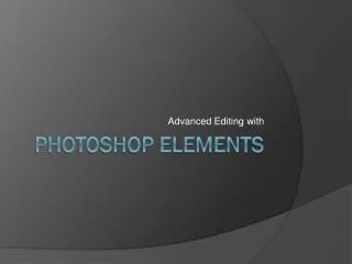 Photoshop Elements