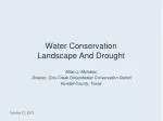 Water Conservation Landscape And Drought
