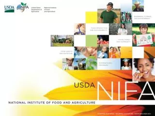 NIFA Funded Research on Chemicals, Mycotoxins, and Nanoparticles in Foods