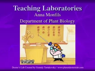 teaching laboratories