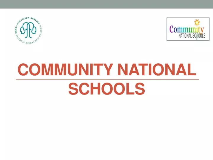 community national schools