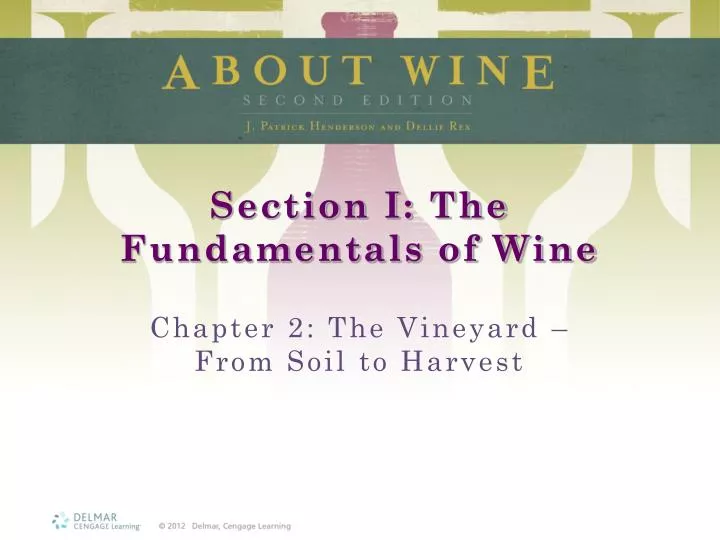 section i the fundamentals of wine