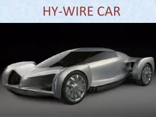 HY-WIRE CAR