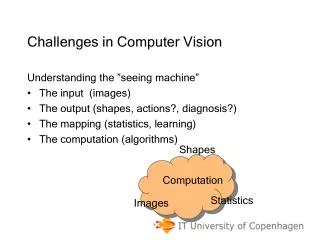 Challenges in Computer Vision