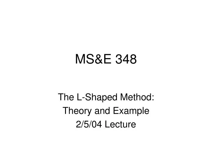 ms e 348
