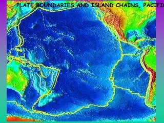 PLATE BOUNDARIES AND ISLAND CHAINS, PACIFIC BASIN