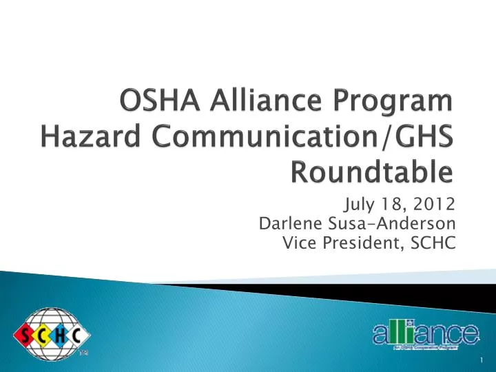 osha alliance program hazard communication ghs roundtable