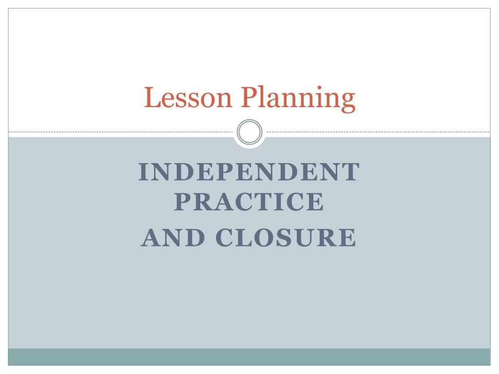 PPT - Lesson Planning PowerPoint Presentation, free download - ID:2992541