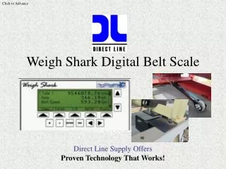 Weigh Shark Digital Belt Scale