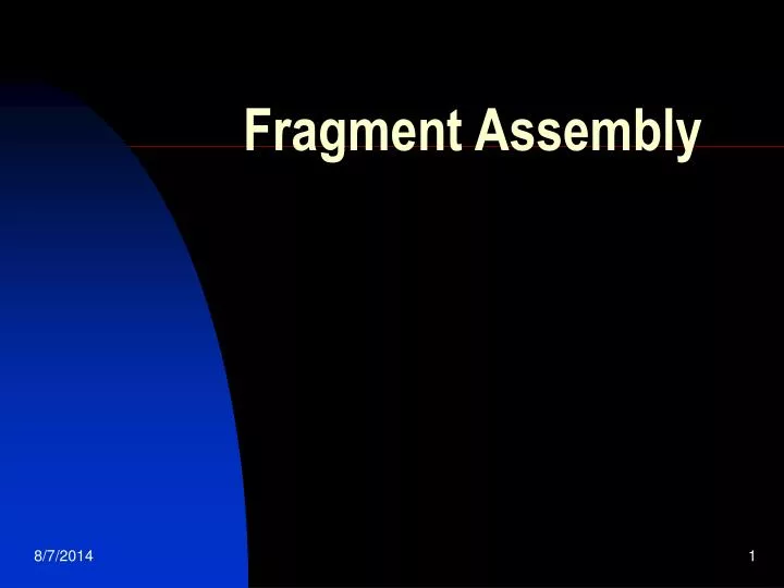 fragment assembly