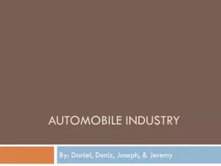 Automobile Industry