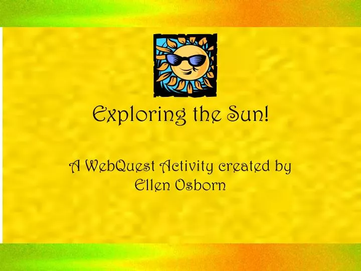 exploring the sun