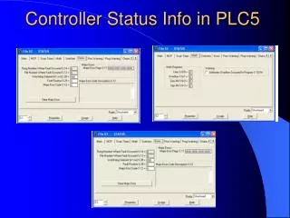 Controller Status Info in PLC5