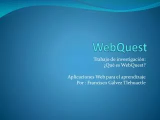 webquest
