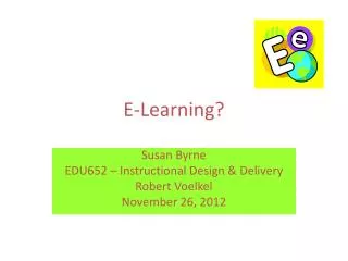 E-Learning?