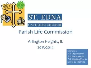 St Edna Parish Life Commission