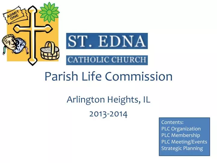 st edna parish life commission