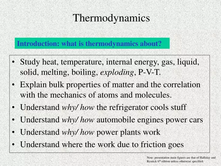 thermodynamics