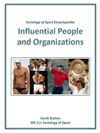 Sociology of Sport Encyclopedia: