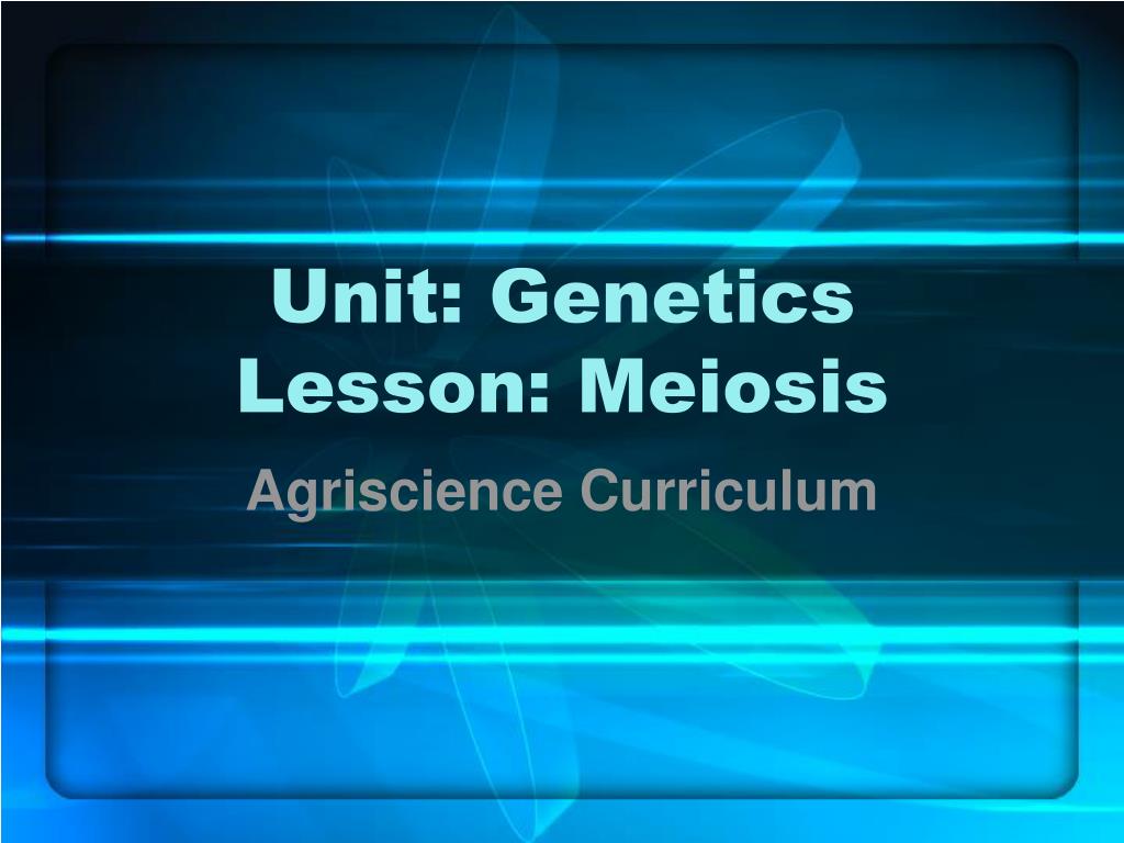 PPT - Understanding Meiosis: The Process of Gamete Formation in ...