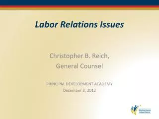 Labor Relations Issues