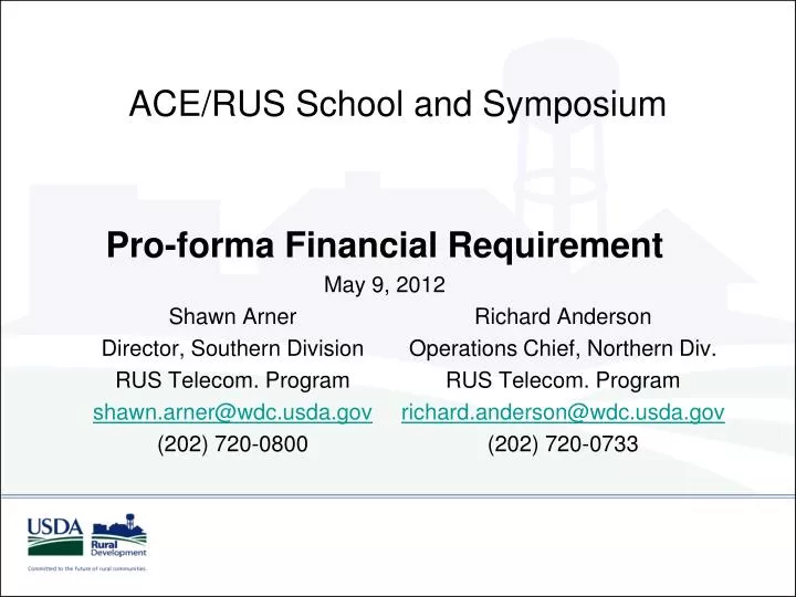 ace rus school and symposium