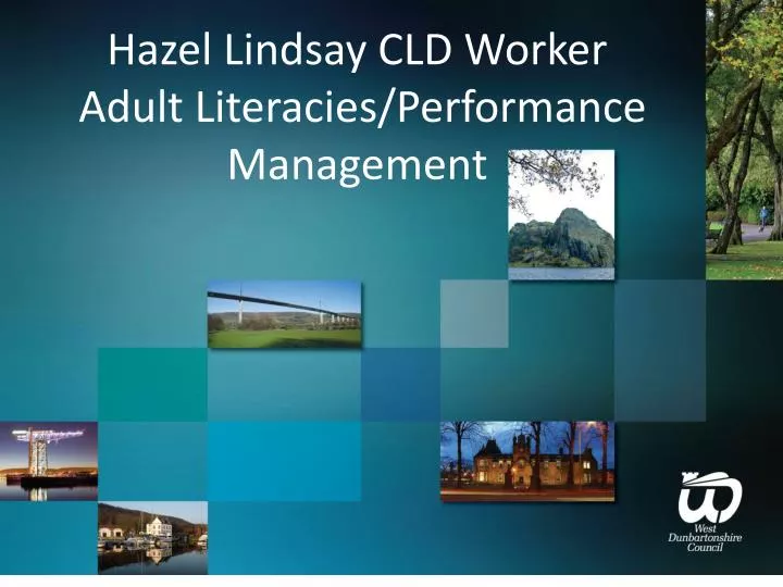 hazel lindsay cld worker adult literacies performance management