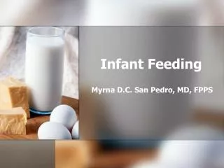 Infant Feeding