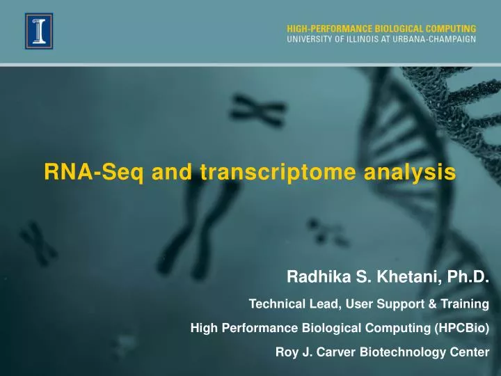 rna seq and transcriptome analysis