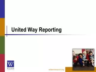 United Way Reporting