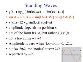 standing waves