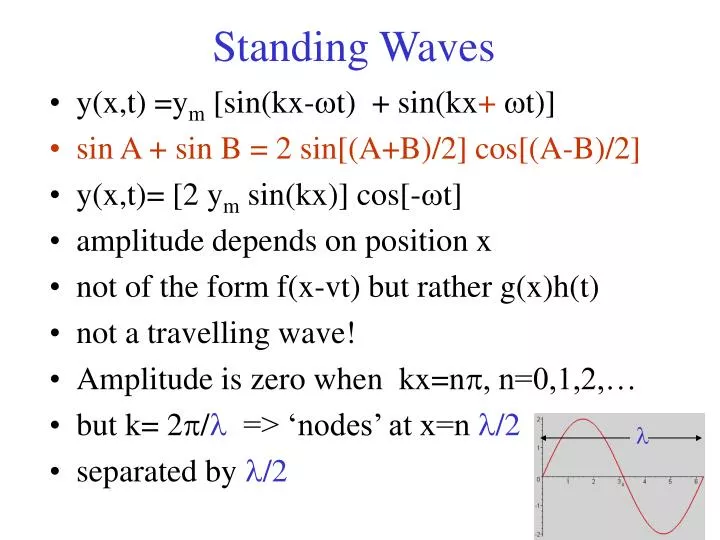 standing waves