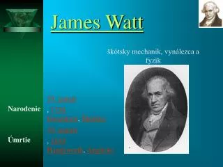 james watt