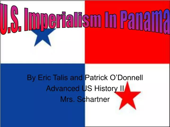 by eric talis and patrick o donnell advanced us history ii mrs schartner