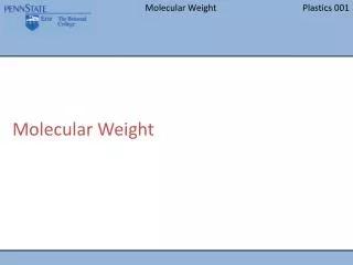 Molecular Weight