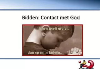 Bidden: Contact met God