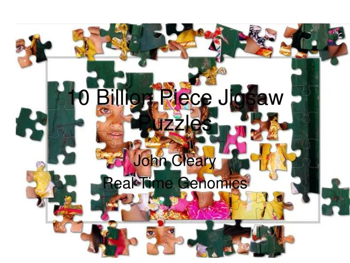 10 billion piece jigsaw puzzles