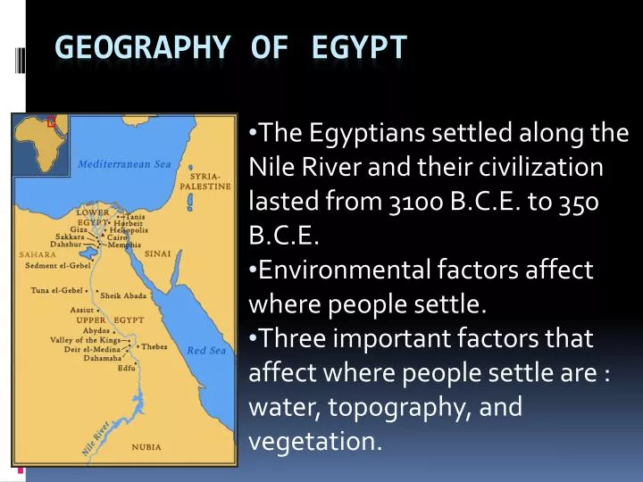geography of egypt