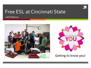 Free ESL at Cincinnati State