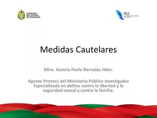 medidas cautelares