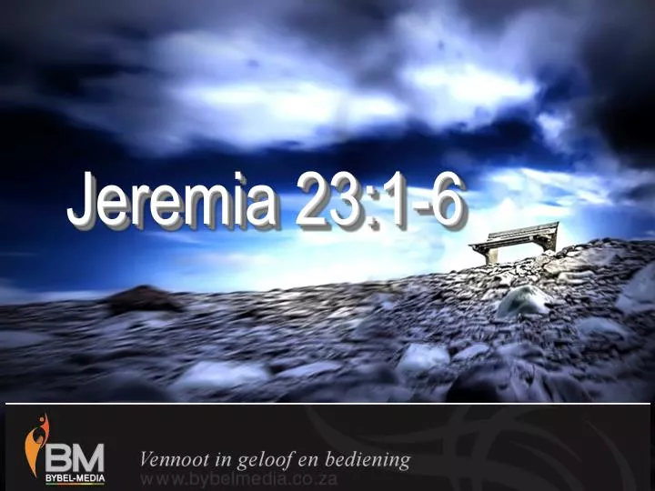 jeremia 23 1 6