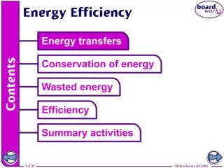 What is a useful energy transfer?