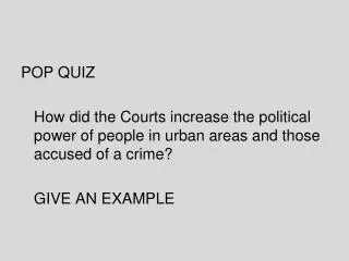 POP QUIZ